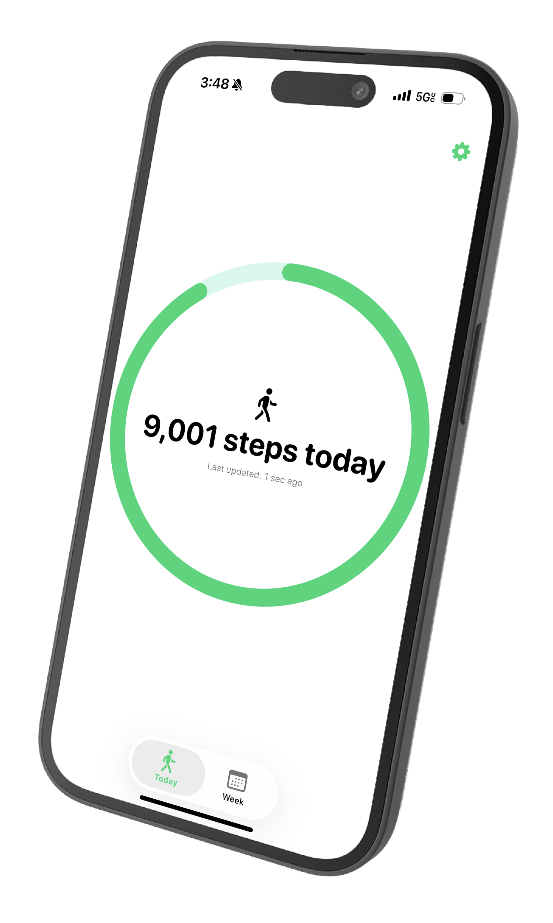 Clean app interface